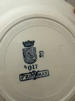 4 assiettes creuses de St Amand modèle Primax 211240