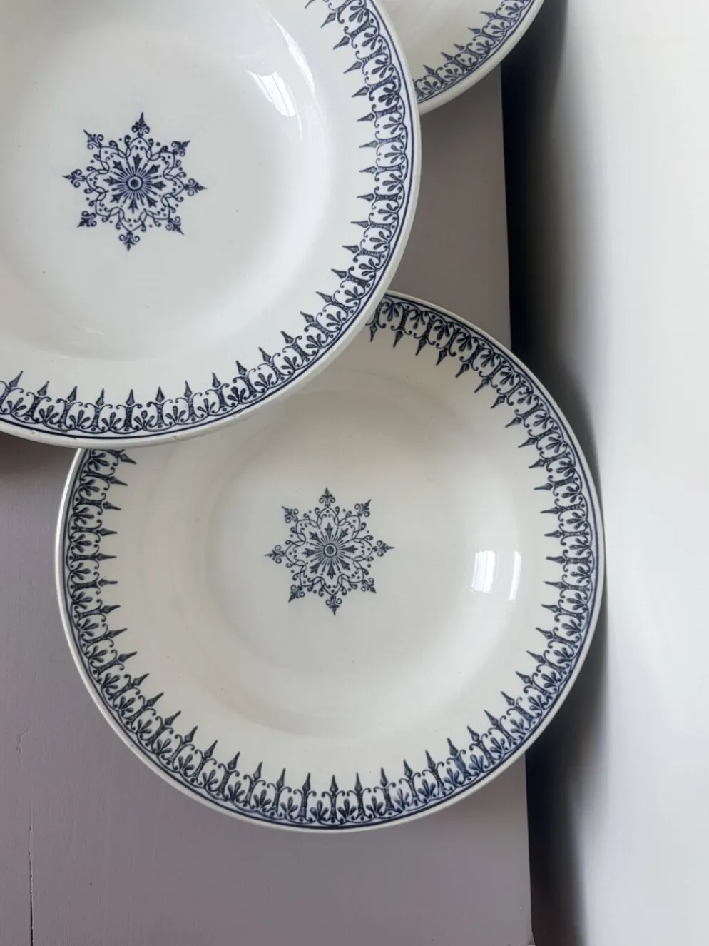 4 assiettes creuses de St Amand modèle Primax 211240