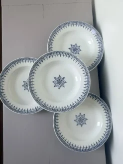 4 assiettes creuses de St Amand modèle Primax 211240