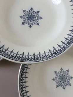 4 assiettes creuses de St Amand modèle Primax 211240