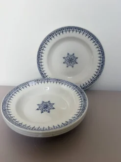 4 assiettes creuses de St Amand modèle Primax 211240