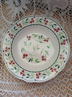 6 assiettes creuses Digoin et Sarreguemines