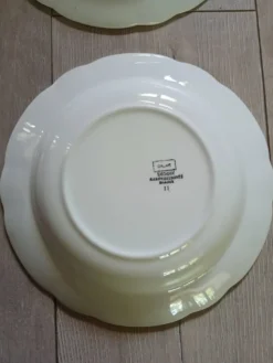 6 assiettes creuses Digoin et Sarreguemines