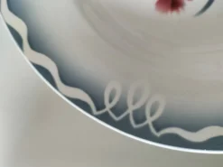 4 assiettes creuses Digoin Sarreguemines – modèles Marinette & Adèle