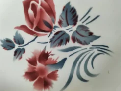 4 assiettes creuses Digoin Sarreguemines – modèles Marinette & Adèle