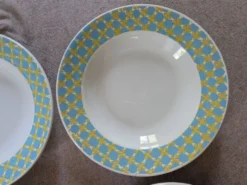 Assiettes creuses Digoin Sarreguemines