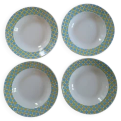 Assiettes creuses Digoin Sarreguemines
