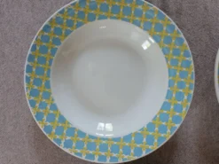 Assiettes creuses Digoin Sarreguemines