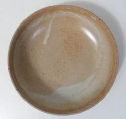 6 assiettes creuses en grès Vintage