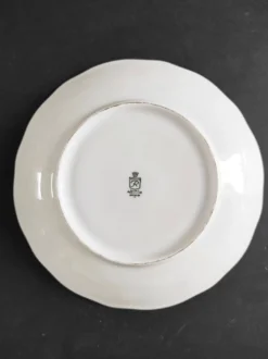12 assiettes creuses en porcelaine Bavaria