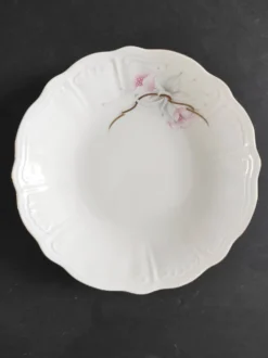 12 assiettes creuses en porcelaine Bavaria