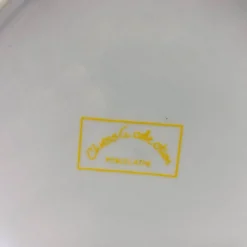 6 assiettes creuses en porcelaine « chriss g. collection »