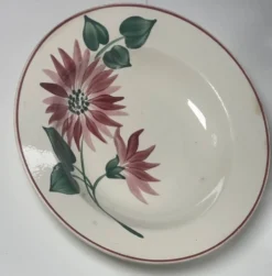 Assiettes creuses florale hbcm