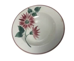 Assiettes creuses florale hbcm