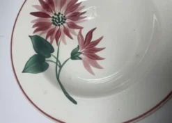 Assiettes creuses florale hbcm