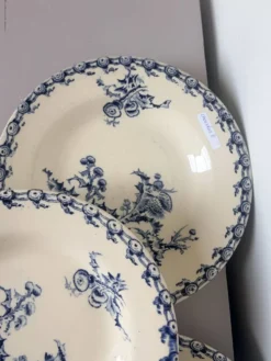 4 assiettes creuses Gien Chardons 260359