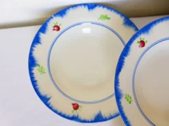 4 assiettes creuses Gien modèle Bagatelle 210746