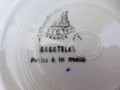 4 assiettes creuses Gien modèle Bagatelle 210746