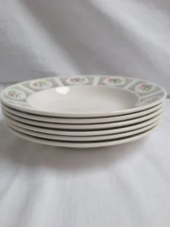 Assiettes creuses Gien modèle Marie-José