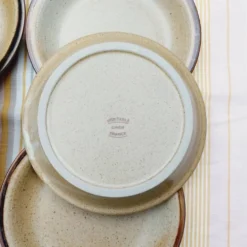 assiettes creuses Grès