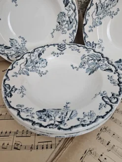Assiettes creuses KG Lunéville
