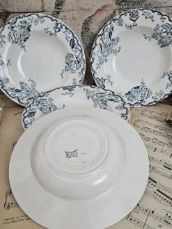Assiettes creuses KG Lunéville