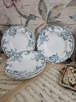 Assiettes creuses KG Lunéville
