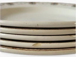 5 assiettes creuses Léon Graves Clairefontaine
