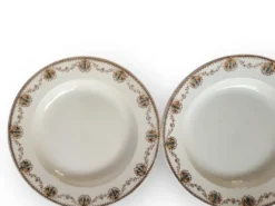 6 assiettes creuses Léon Graves Clairefontaine