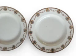 6 assiettes creuses Léon Graves Clairefontaine