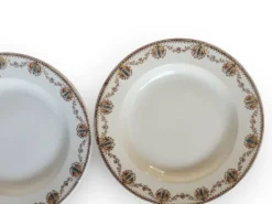 6 assiettes creuses Léon Graves Clairefontaine