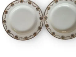 6 assiettes creuses Léon Graves Clairefontaine