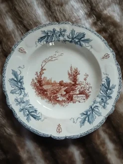 6 assiettes creuses