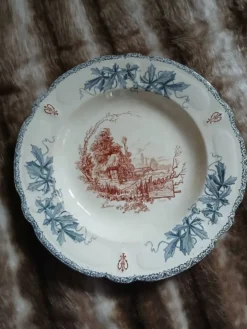 6 assiettes creuses