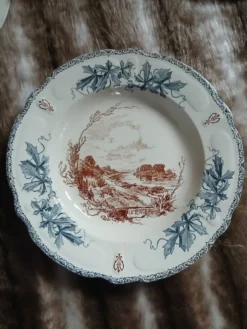 6 assiettes creuses