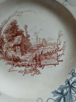 6 assiettes creuses
