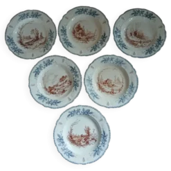 6 assiettes creuses