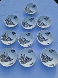 Assiettes Creuses Ou Bols Salins Modèle Pastorale