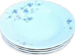 4 assiettes creuses Porcelaine Ancap Sona Verona Italy