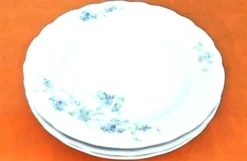 4 assiettes creuses Porcelaine Ancap Sona Verona Italy