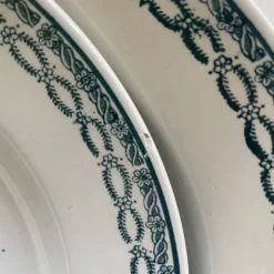 6 assiettes creuses Saint Amand