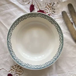 6 assiettes creuses Saint Amand