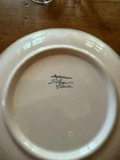 Assiettes creuses Saint Clément