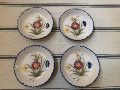 Assiettes creuses Saint Clément