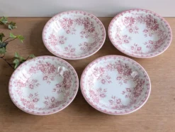 4 assiettes creuses Sarreguemines