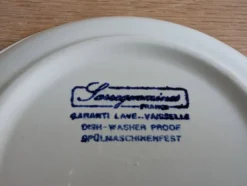 4 assiettes creuses Sarreguemines