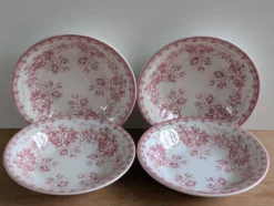4 assiettes creuses Sarreguemines