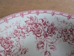 4 assiettes creuses Sarreguemines