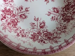 5 assiettes creuses Sarreguemines