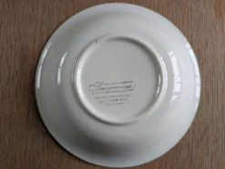 5 assiettes creuses Sarreguemines